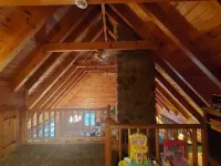 Perfect cozy cabin w/ tree house on 3 acres of woods near skiing, hiking & DWG