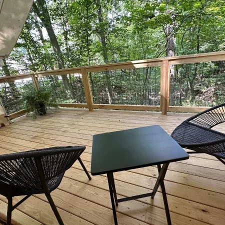 Valley Overlook, Peninsula, Ohio - Glamping Tent with Outdoor Deck, S2