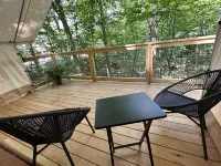 Valley Overlook, Peninsula, Ohio - Glamping Tent with Outdoor Deck, S2
