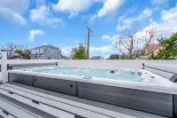 Seaside Heights Home- All Season Swim Spa with Bay Views & Game Room!
