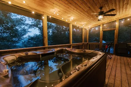 VALKYRIE Secluded Romantic River Cabin River and Mountain Views Log/Stone Cabin
