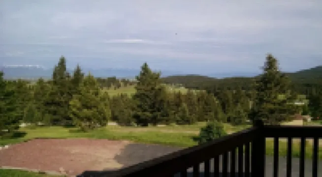 Serene Ridgetop  Kalispell Home -View Over Kitchen Sink