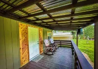 Riverfront house with a party barn & private boat ramp