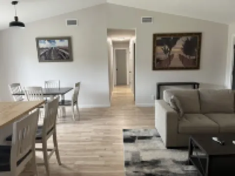 Cute House close to all the action.