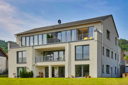 *Direct Moselle view*95sqm penthouse*New building*Quiet*Terraces*