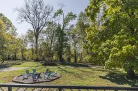Bourbon Barrel Cabin A.  There are 2 Cabins A & B.