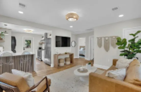 Boho-chic themed bungalow in charming Shandon Columbia, SC.
