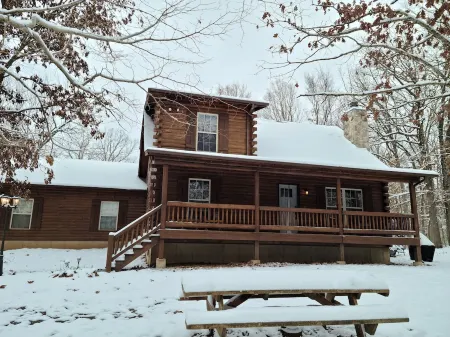 Secluded cabin on private property