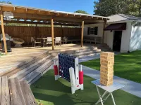 McDaniel Farmhouse with pool & 12 person hot tub