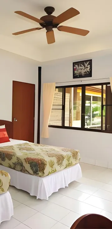 ห้องสแตนดาร์ด เตียงใหญ่ พร้อมพัดลม