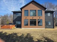 New Modern Lakefront Cabin on West Rush Lake