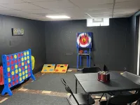 Cute 3Bdrm House | Laundry, Game Room, Backyard Hotels in Akron