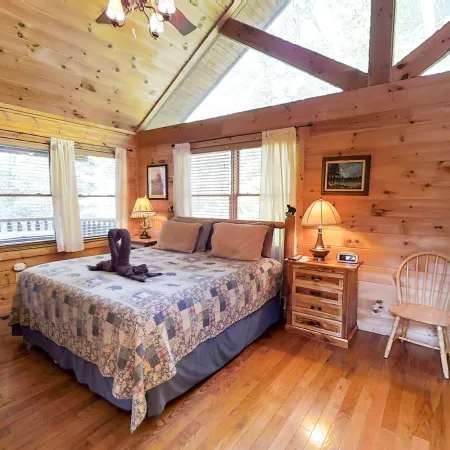 Always Kiss Me Goodnight 1 Bedroom Cabin by RedAwning