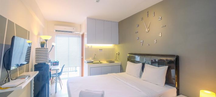 Best and Simply Homey Studio Cinere Resort Apartment Hotele w: Depok