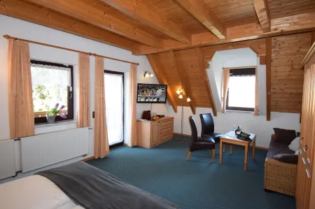 Landhotel Steigerwaldhaus Отели в г. Гайзельвинд