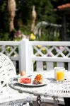 Strandhotellet Sandvig - breakfast
