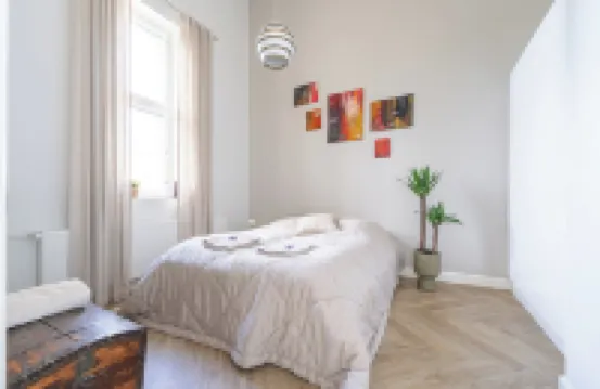 Historical 1BR Penthouse with Sauna Hotels in 
