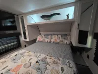Stay at The Rusty Hooker a Cozy Camper in Perry Fl