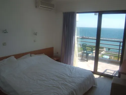 3rd floor apartment with panoramic sea views over bay (Enquire for details