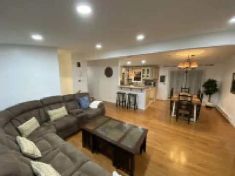 Creek house with expansive mountain views