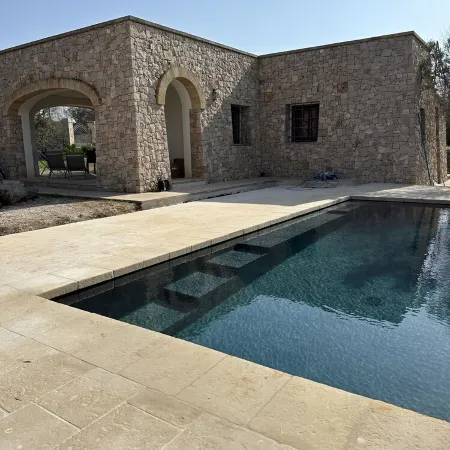 San Gregorio Villa with Secular Olive Grove, Garden, Porch and Private Pool Отели в г. Пату