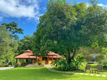 3 BR tropical oasis - pool, forest and waterfall Отели в г. Перес Селедон