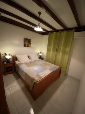 LES VILLAS PAMEYAQUE/ LA VILLA PAME with swimming pool, facing the Caribbean Sea