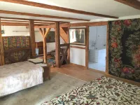 Secluded apartment above the stables in a historical mill house