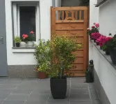 AusZeit guest apartment with terrace near the airport