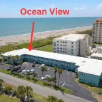 Oceanfront Condo with Rocket Launch Views - Steps to Beach Hotels near Java Cream Cafe