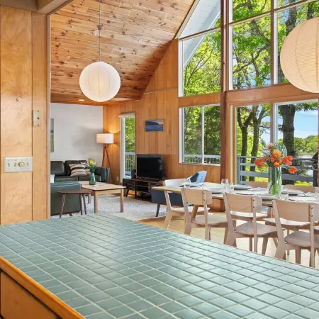 Secluded Waterfront Retreat for 8 - Private Dock, Water Views & Game Room
