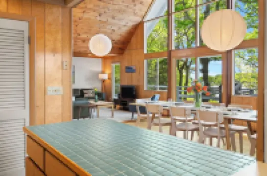 Secluded Waterfront Retreat for 8 - Private Dock, Water Views & Game Room