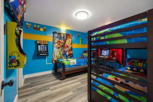 Jumbotron, Arcade, Themed Rooms, Theater