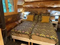 Wooden chalet with all comforts in a forest setting 2 km from the village by footpath. Hotels in Le Chambon-sur-Lignon