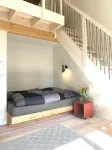 Bright vacation home on Lake Zenssee with fireplace and terrace Hotels in Lychen