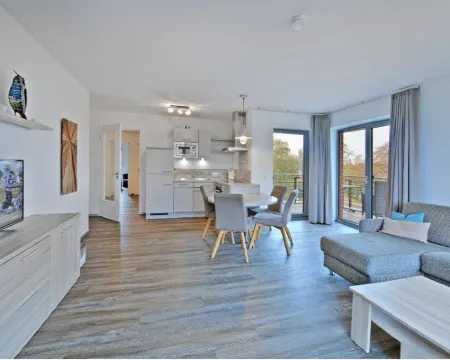 Apartment with a view of the Elbe - 4.11 德羅赫特森酒店