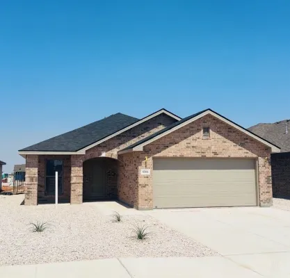 New construction 3-bedroom house in beautiful Midland with 2 car garage access.