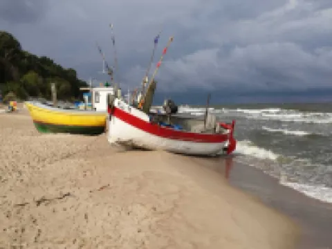 Apartment Near Baltic Sea with Balcony View