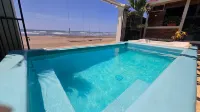 Romantic Beachfront Casita w Pool - AC - Sleeps 4 - Beach