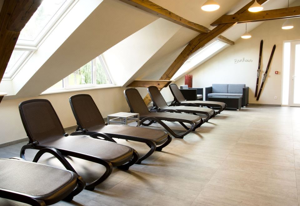 호텔 스파 에 레스토랑 오 샤셰르의 객실 내부