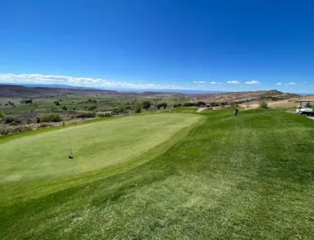Home on the mesa’s edge the Proverbial Million Dollar View, jacuzzi and orchard