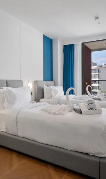 อพาร์ตเมนต์แบบสามห้องนอน