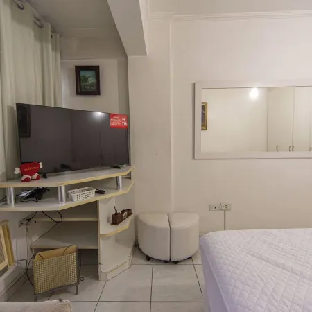 Apto com Wi Fi e Garagem a 240 Metros da Praia