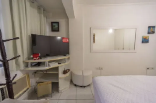 Apto com Wi Fi e Garagem a 240 Metros da Praia