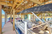 Hot Tub + Deck: Waterfront Lake Limestone Escape! - 2-Star