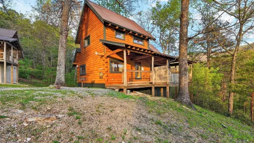 Isaiah's Cabin by Avantstay Private Hot Tub + Fire Pit + Mountain Views Near Smokies + Townsend - 民宿