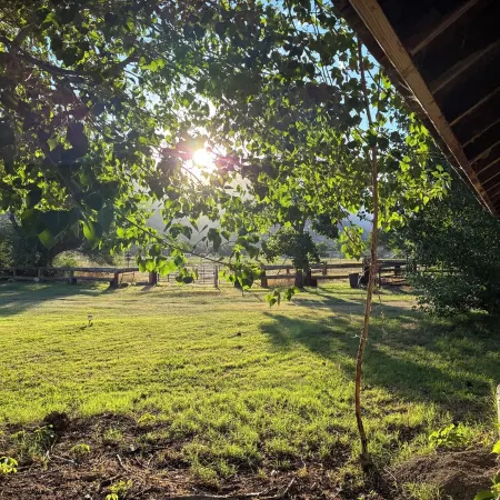 Meadowlands Cottage, Horse Ranch with Wood Burning Stove and a River, Hot Tub