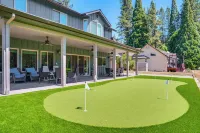 Game Room + Pool Access: Spacious Cabin in Arnold - Boutique