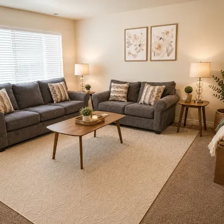 Spacious fully loaded 4-bedroom townhome sleeps 12 freeway access next to BYU