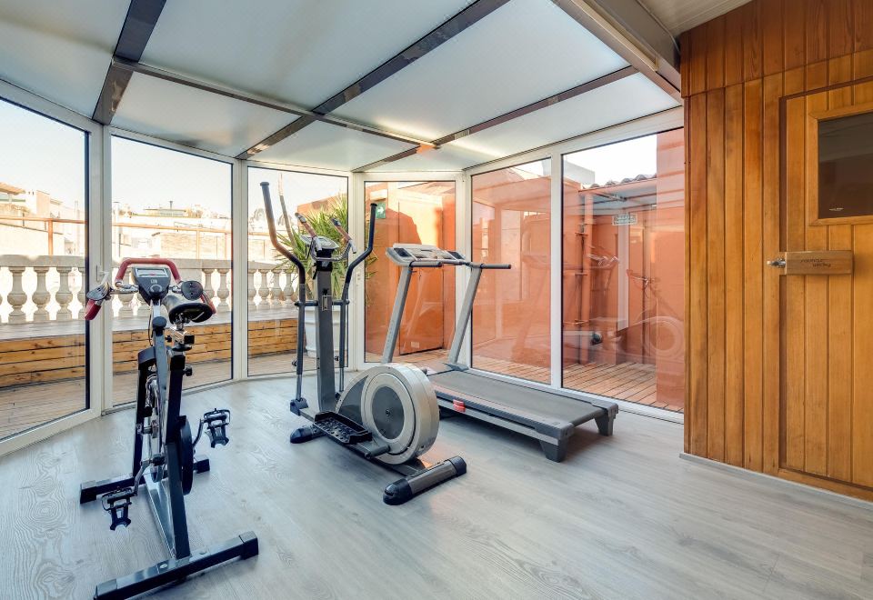 아스토리아 호텔 바르셀로나의 현대적인 건물 외관